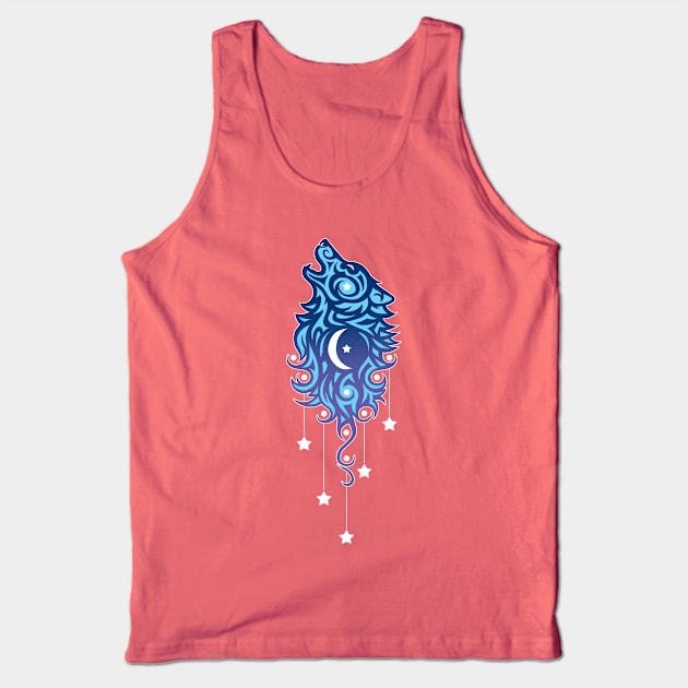 Star Wolf Tank Top by sugarpoultry